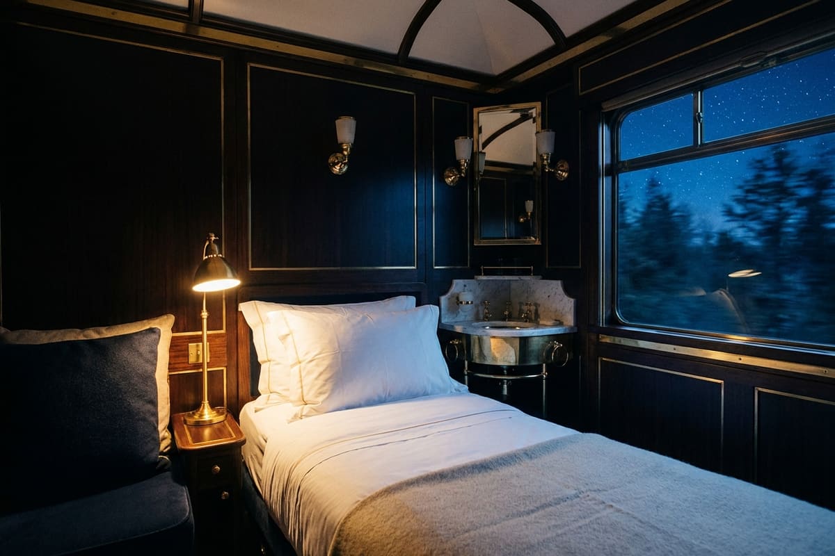 Trenes nocturnos con cabina privada por menos de 100 €