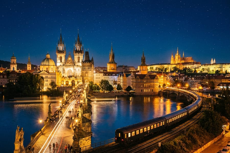 Bruxelles → Praga